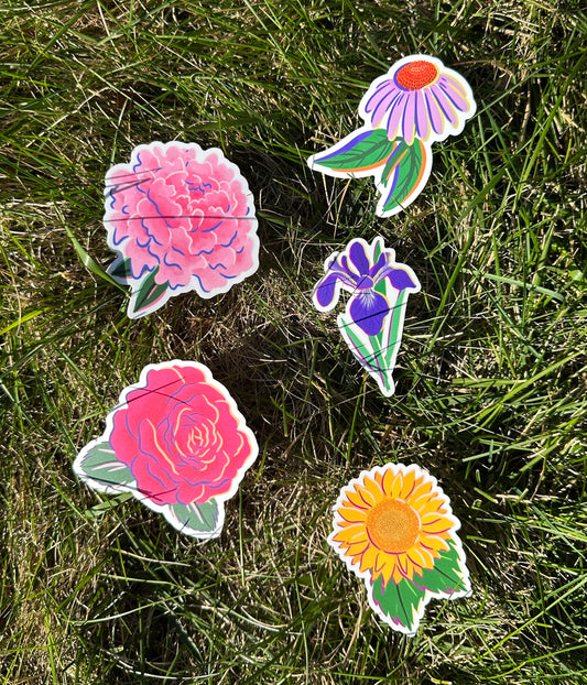 Coneflower Sticker