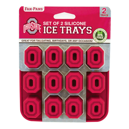 Ohio State Buckeye Ice Cube Tray
