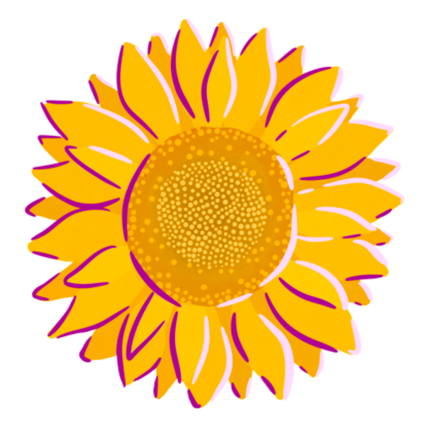 Sunflower Sticker