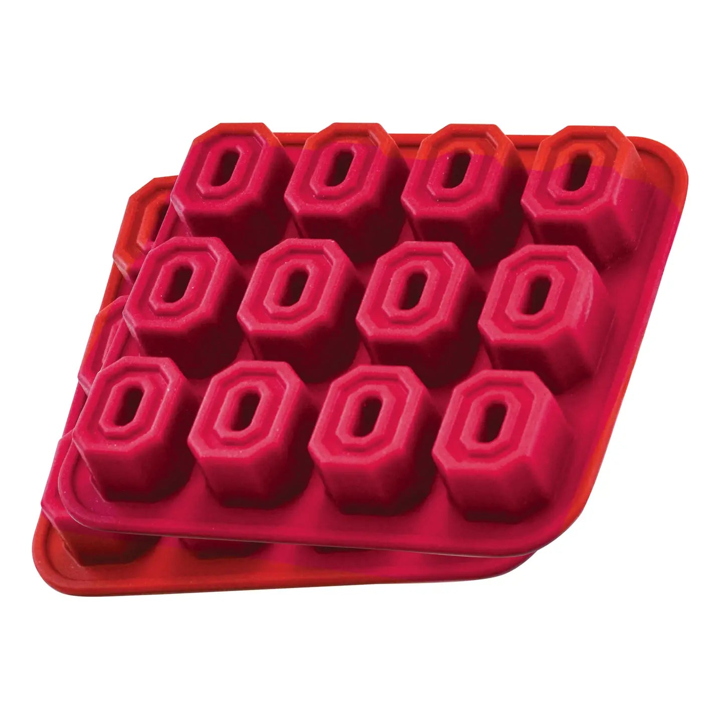 Ohio State Buckeye Ice Cube Tray